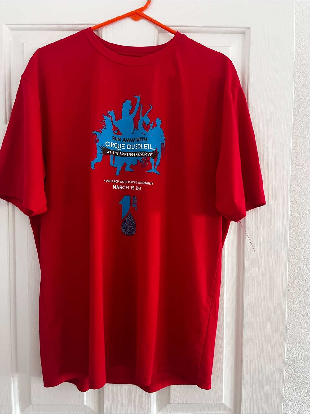 Red Graphic Performance Tee
